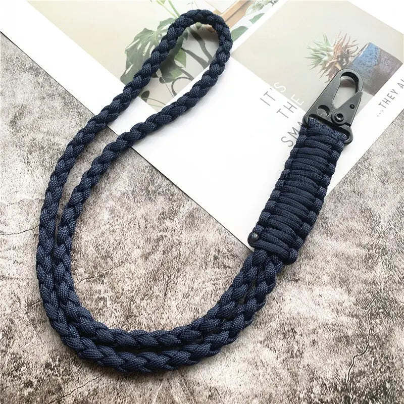 Multifunctional Hand-Woven Lanyard