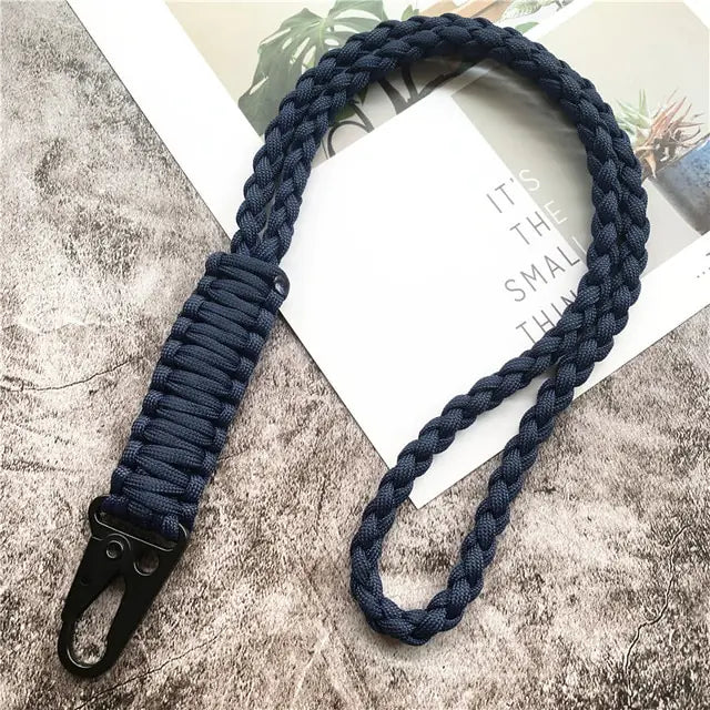 Multifunctional Hand-Woven Lanyard