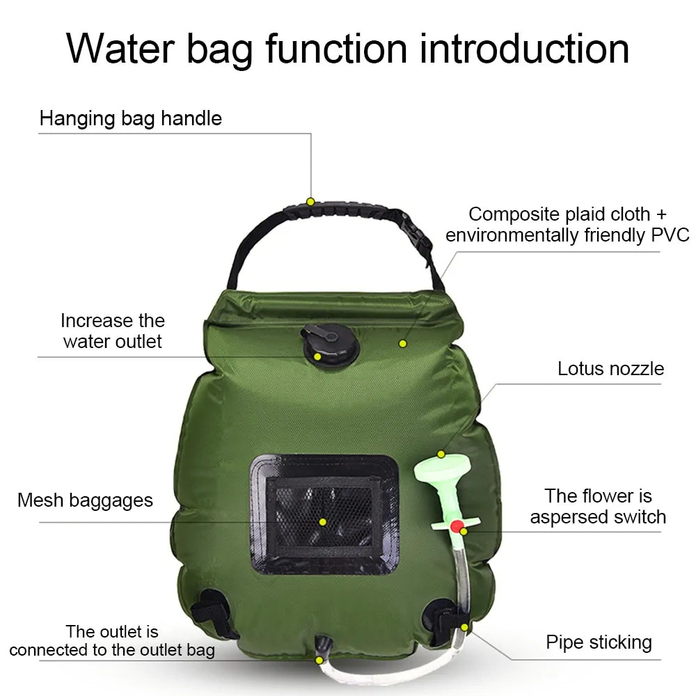 Camping Portable Shower Bag